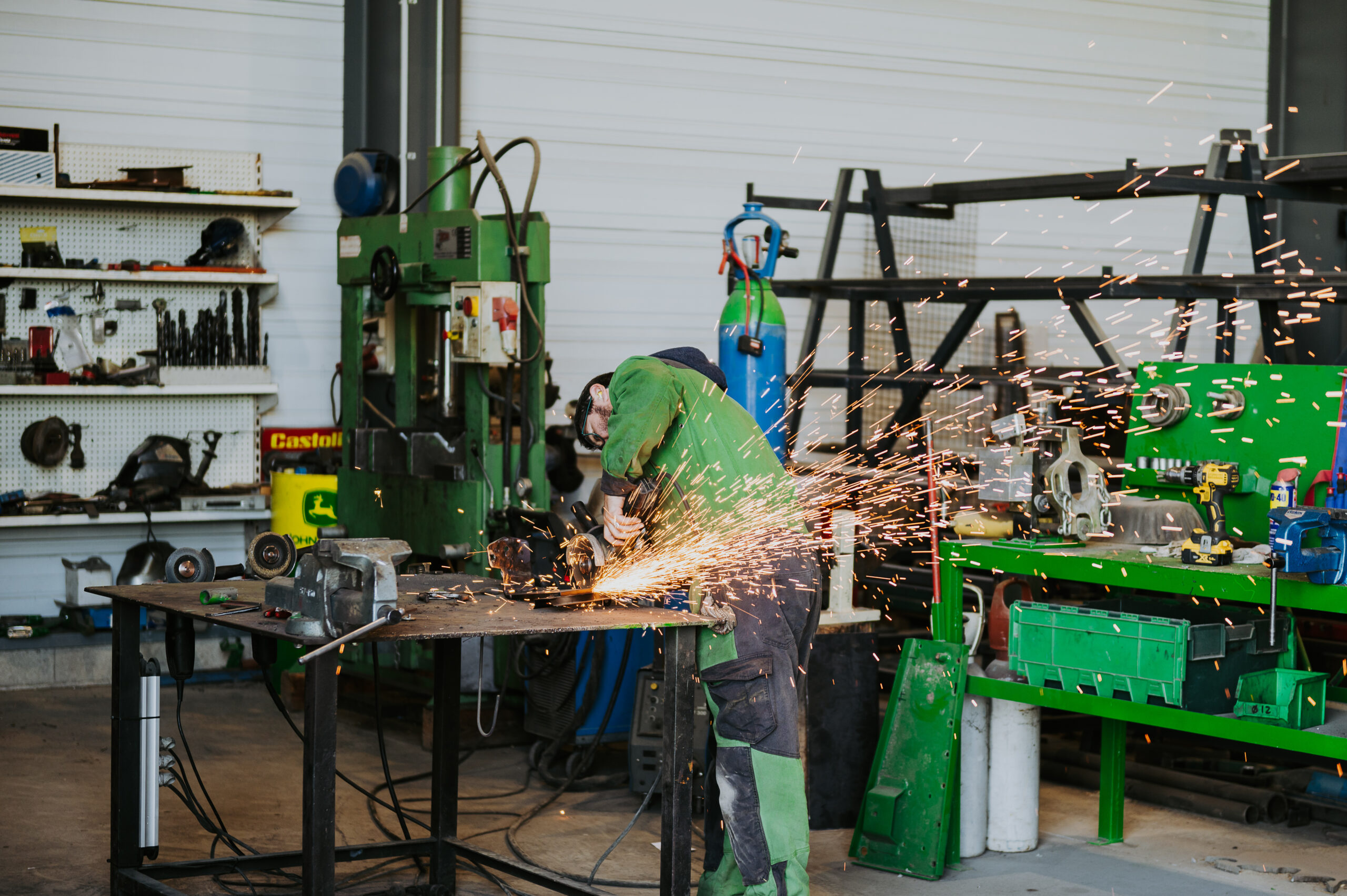 Notre atelier d'entretien et de réparation de machines agricoles